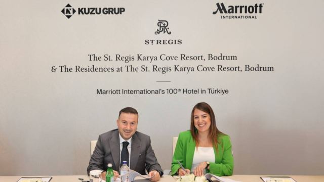 Marriott International ile Kuzu Grup arasında tarihi anlaşma