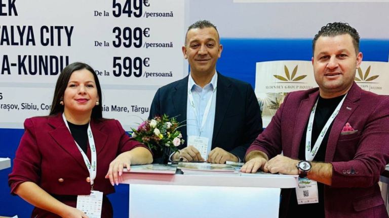 AydınBey Group Hotel’den Romanya Turizm Fuarı’na çıkarma