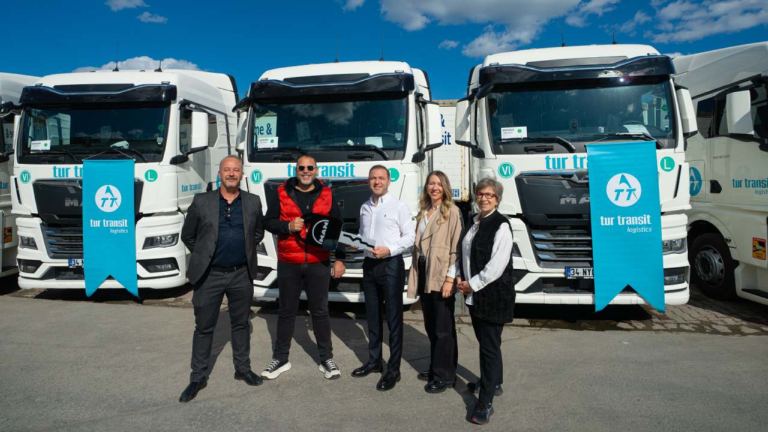 Tur Transit Lojistik, 45. yılını yeni MAN yatırımıyla güçlendirdi