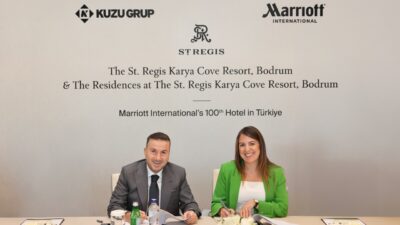 Marriott International, Inc ile Kuzu Grup arasında Bodrum'da ikonik St.
