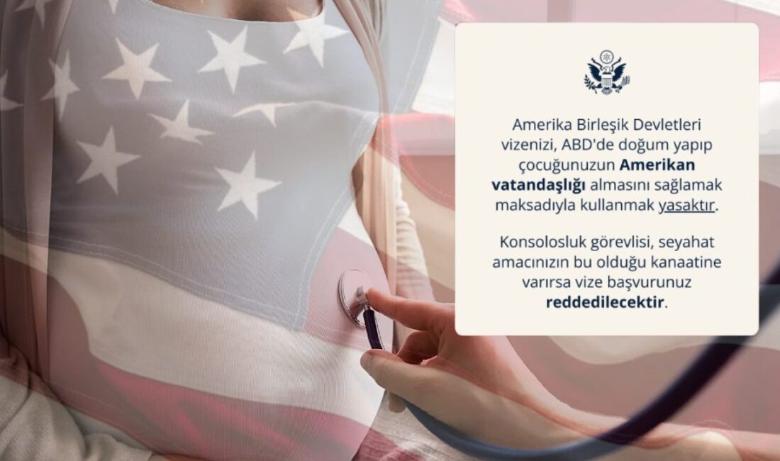 Amerika Birleşik Devletleri (ABD), sınırları içerisinde doğum gerçekleştirerek vatandaşlık elde