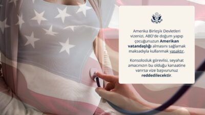 Amerika Birleşik Devletleri (ABD), sınırları içerisinde doğum gerçekleştirerek vatandaşlık elde