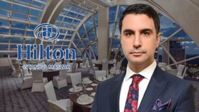 Türkiye'nin en eski otellerinden Hilton İstanbul Maslak'ta genel müdür Ahmet