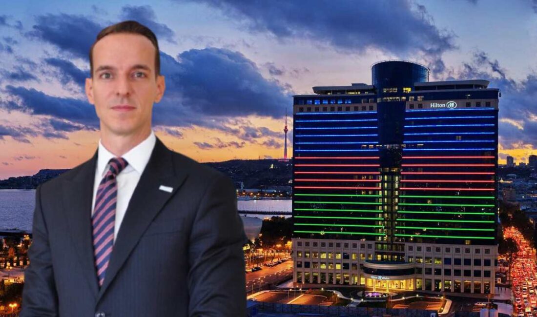 Hilton Azerbaycan Erhan Gürsel’e emanet Otelcilik sektöründe genç yaşına rağmen büyük bir deneyime sahip Erhan