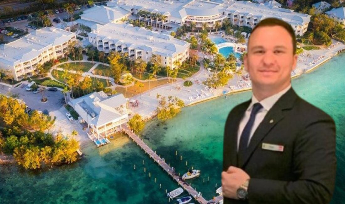 Eray Küçük, ABD'nin Florida eyaletinde yer alan lüks Playa Largo
