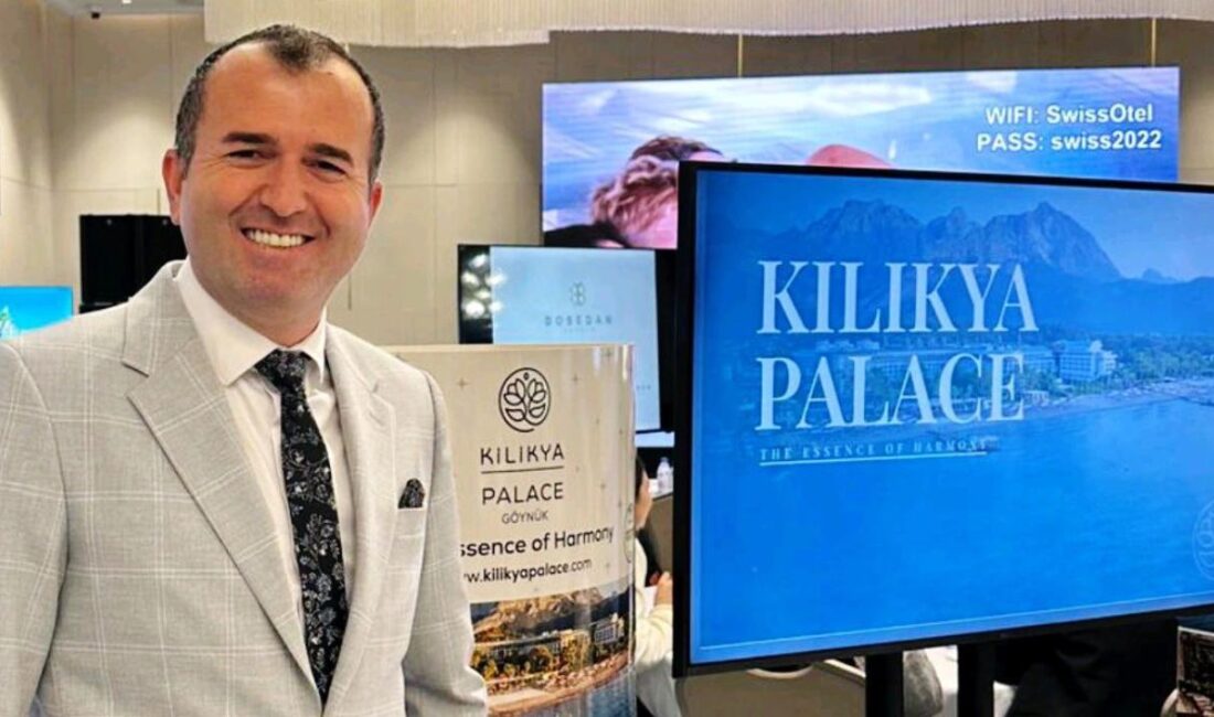 Kilikya Hotels'in çiçeği burnunda pazarlama müdürü Yasin Akbıyık, Kazakistan Almatı'da