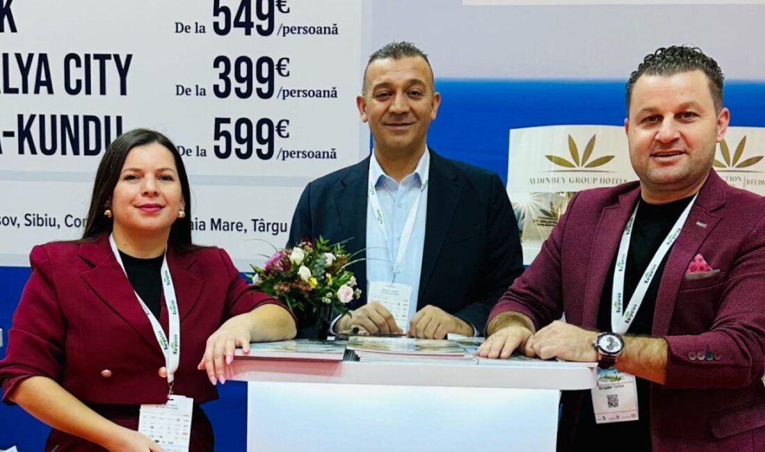 AydınBey Group Hotel, Romanya Turizm Fuarı'nda (ROMEXPO) yeni projelerini tanıttı.