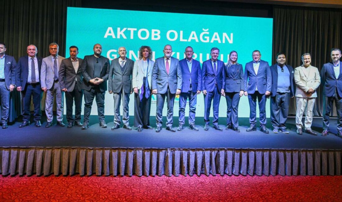 Akdeniz Turistik Otelciler ve İşletmeciler Birliği'nde (AKTOB) Kaan Kavaloğlu güven