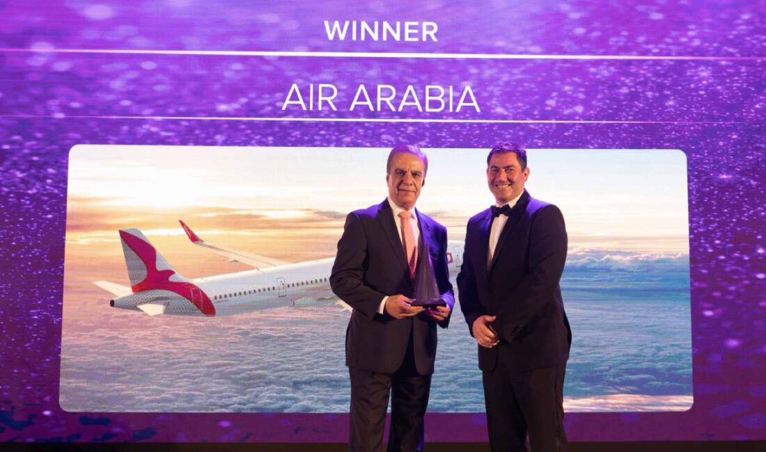 Air Arabia, Dubai’de düzenlenen 19. Aviation Business Middle East Ödülleri’nde