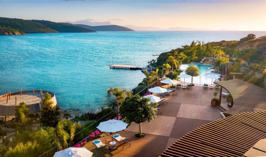 Marriott International çatısı altında faaliyet gösteren Le Méridien Bodrum Beach