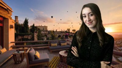 Eda Sarıyer Açıkgöz, kariyerine Kapadokya’nın prestijli tesislerinden Argos in Cappadocia’da