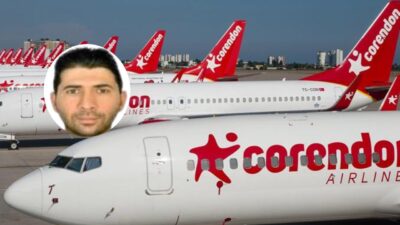 Murat Caplan, Antalya merkezli havayolu şirketi Corendon Airlines'ın operasyon müdürü