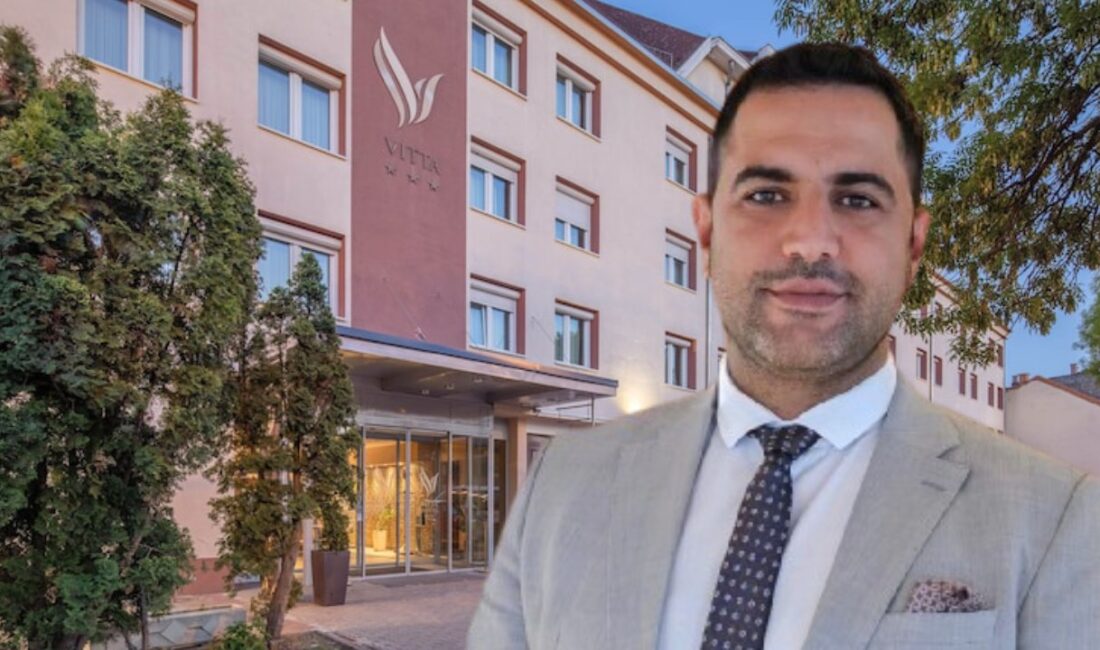 Vitta Hotel Superior Budapest otelinin genel müdürü Canberk Fidan oldu