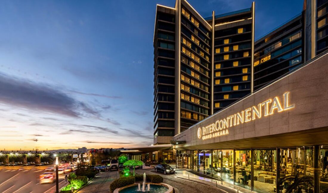 Ankara'ya yeni bir soluk getirecek InterContinental Grand Ankara, kapılarını açtı.