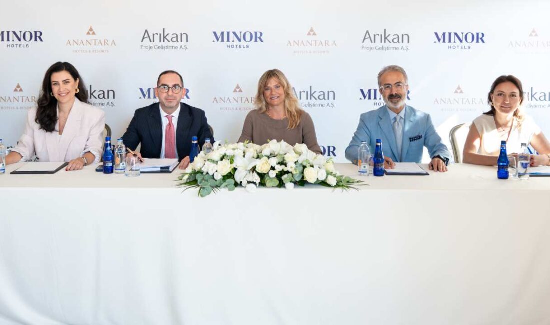 Minor Hotels, lüks otel markası Anantara'nın Türkiye'deki ilk yatırımını İzmir'in