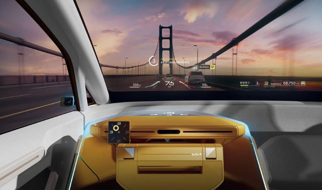 Kia'nın elektrikli mobilite vizyonunu yansıtan Vision Meta Turismo dizaynı, 2026