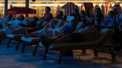 Hilton Istanbul Bosphorus’un havuz başı noktası Bosolei, sinema tarihindeki kült
