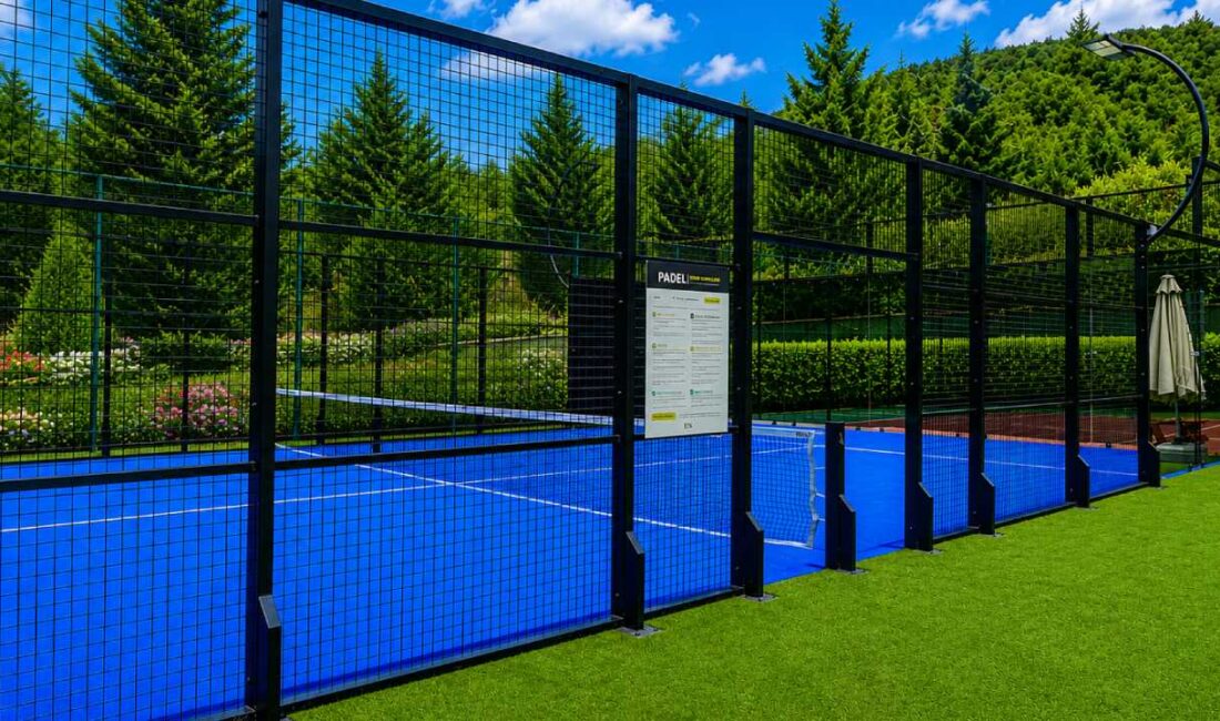 BN Hotel Thermal & Wellness, dünyada hızla yaygınlaşan raket sporu