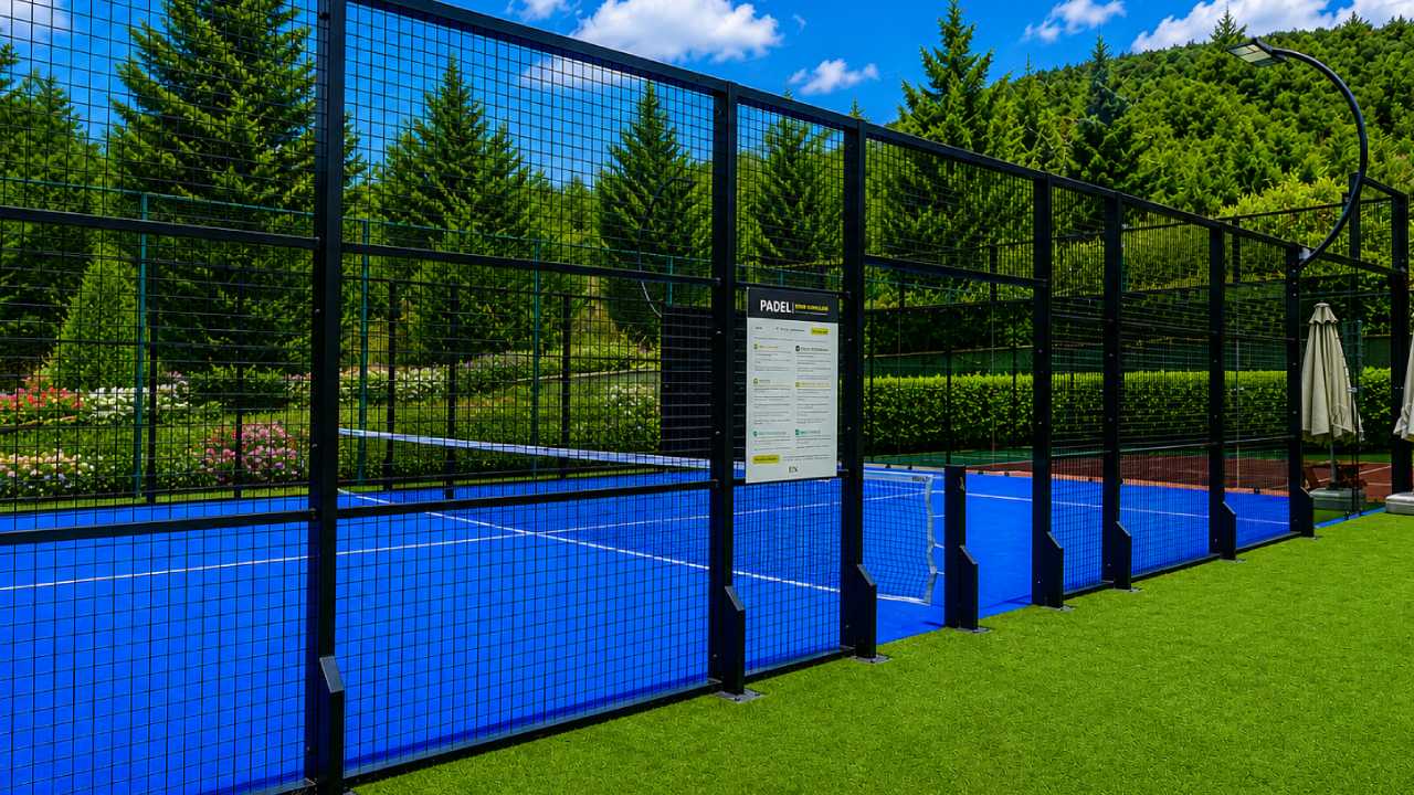 BN Hotel Thermal & Wellness, dünyada hızla yaygınlaşan raket sporu