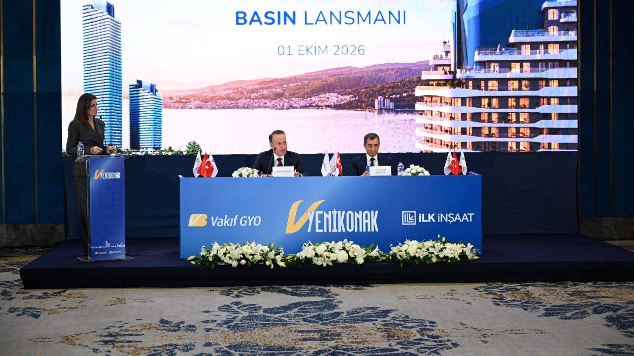 Vakıf GYO ve İlk İnşaat’tan İzmir’e 12,6 milyar TL’lik yeni proje